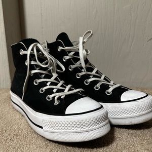 Converse Platform High Top Shoes - Size 8